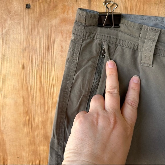 Kuhl Spire Roll Up Hiking Outdoor Pant Green Grey - Picture 8 of 14